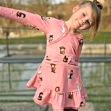 Schnittmuster Abbie Gr. 98 bis 152 - Sewando