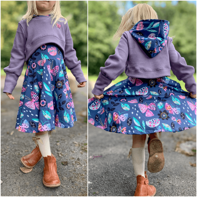 Schnittmuster Kleid Becky Gr. 80 bis 152 - Sewando