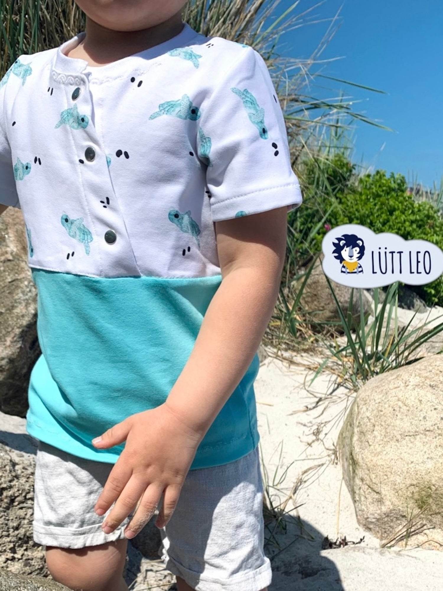 Schnittmuster Tadeos T-Shirt Gr. 50-140 (Kombi) - Sewando