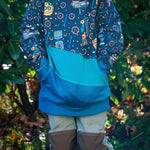 Schnittmuster Hoodie Schräger Vogel Gr. 74-140 - Sewando