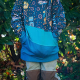 Schnittmuster Hoodie Schräger Vogel Gr. 74-140 - Sewando
