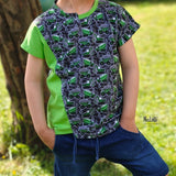 Schnittmuster T-Shirt Querulinda Gr. 80-164