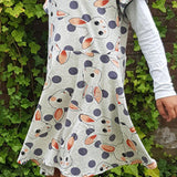 Schnittmuster timtom No.37 Sommershirt und -kleid mit "vorne-wie-hinten-Ausschnitt" Gr. 80-140