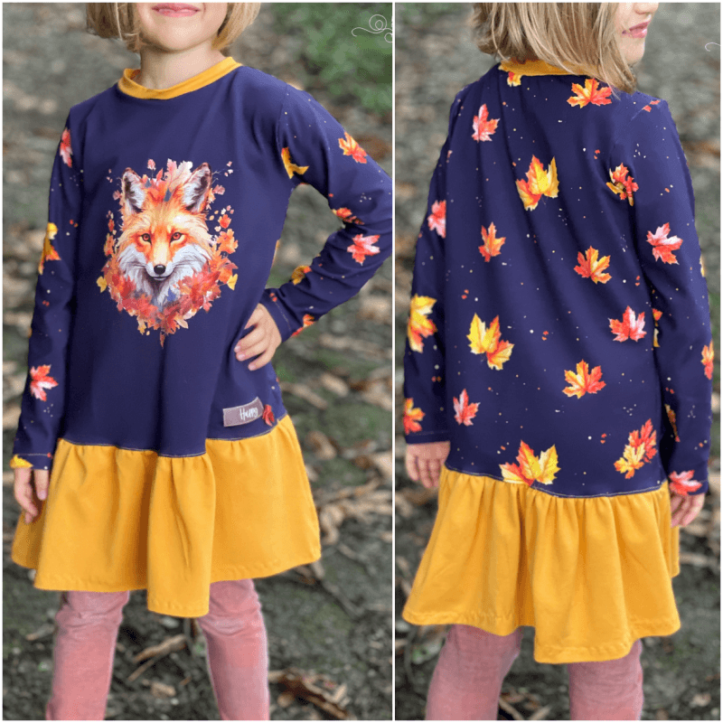 Schnittmuster Kleid Buttercup Gr. 80 bis 152 - Sewando