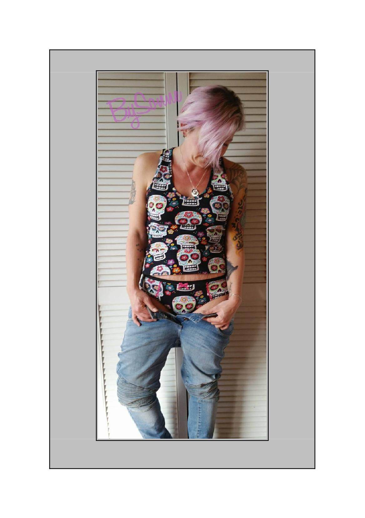 Schnittmuster Tanktop Filou Damen Gr. 34-46 - Sewando