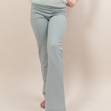 Mid-Rise Leggings mit Foldover-Bund und Flared Leg – Schnittmuster (PDF) – Girl Gr. 110–164