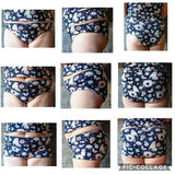Schnittmuster #BasicSlipTrylogie Slip, Hipster, Panty Gr. 32-58 (3 Slipformen) - Sewando