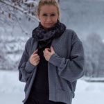 Schnittmuster Oversize Cardigan OBEREGGEN Gr. 32-56 : - Sewando