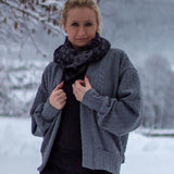Schnittmuster Oversize Cardigan OBEREGGEN Gr. 32-56 : - Sewando