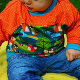 Schnittmuster Shirt/ Pullover Lara&Lars Gr. 68/74-152/158 - Sewando