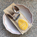 Stickdatei - Bestecktaschen Ostereier mit Sprüchen (9 Dateien) - Sewando