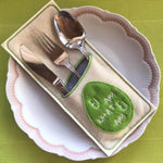 Stickdatei - Bestecktaschen Ostereier mit Sprüchen (9 Dateien) - Sewando