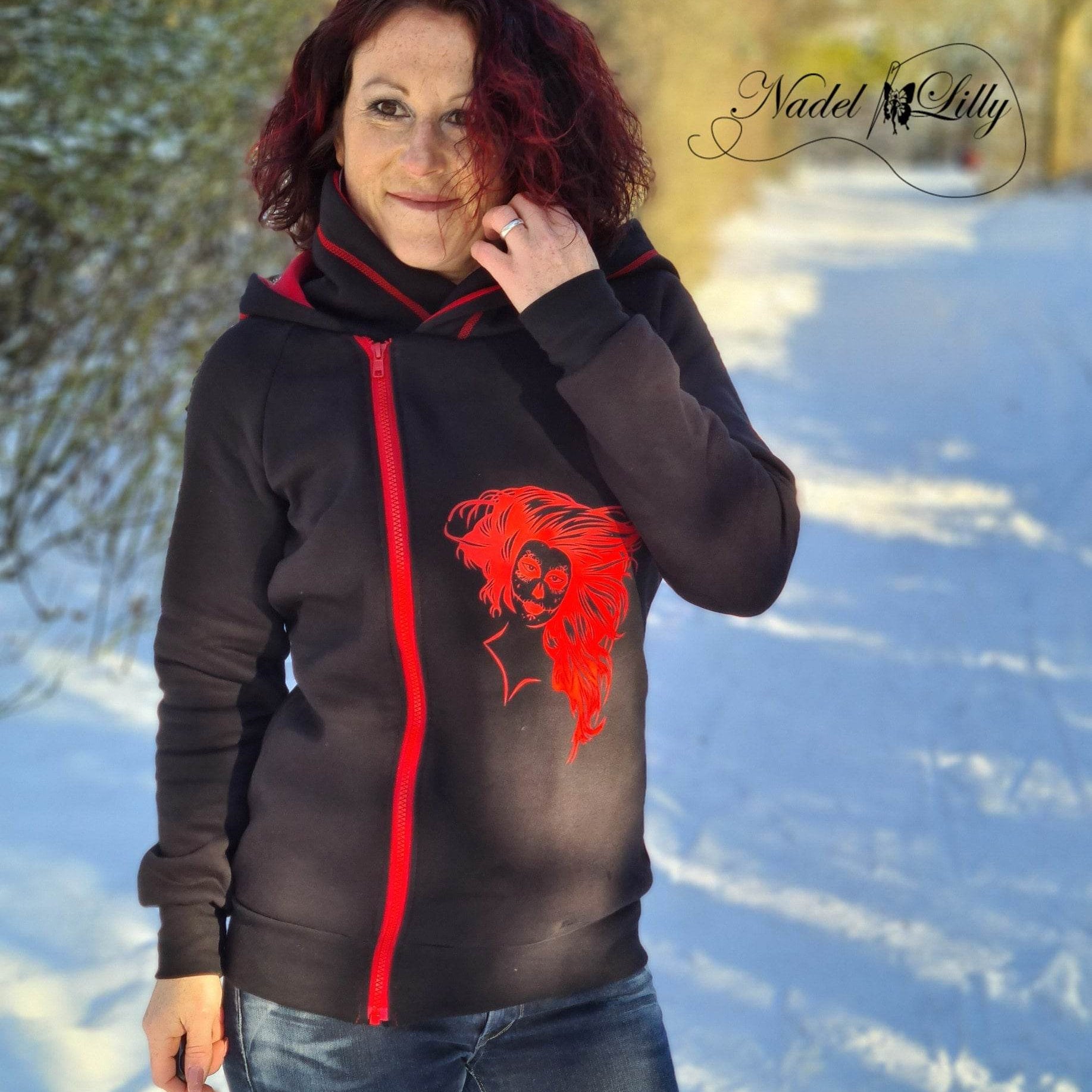 Sweatjacke Lady Luise Gr.32-50 - Sewando