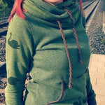 Schnittmuster Hoodie JOLINE Gr. XS-XXXL+ gratis Plotterdatei : - Sewando