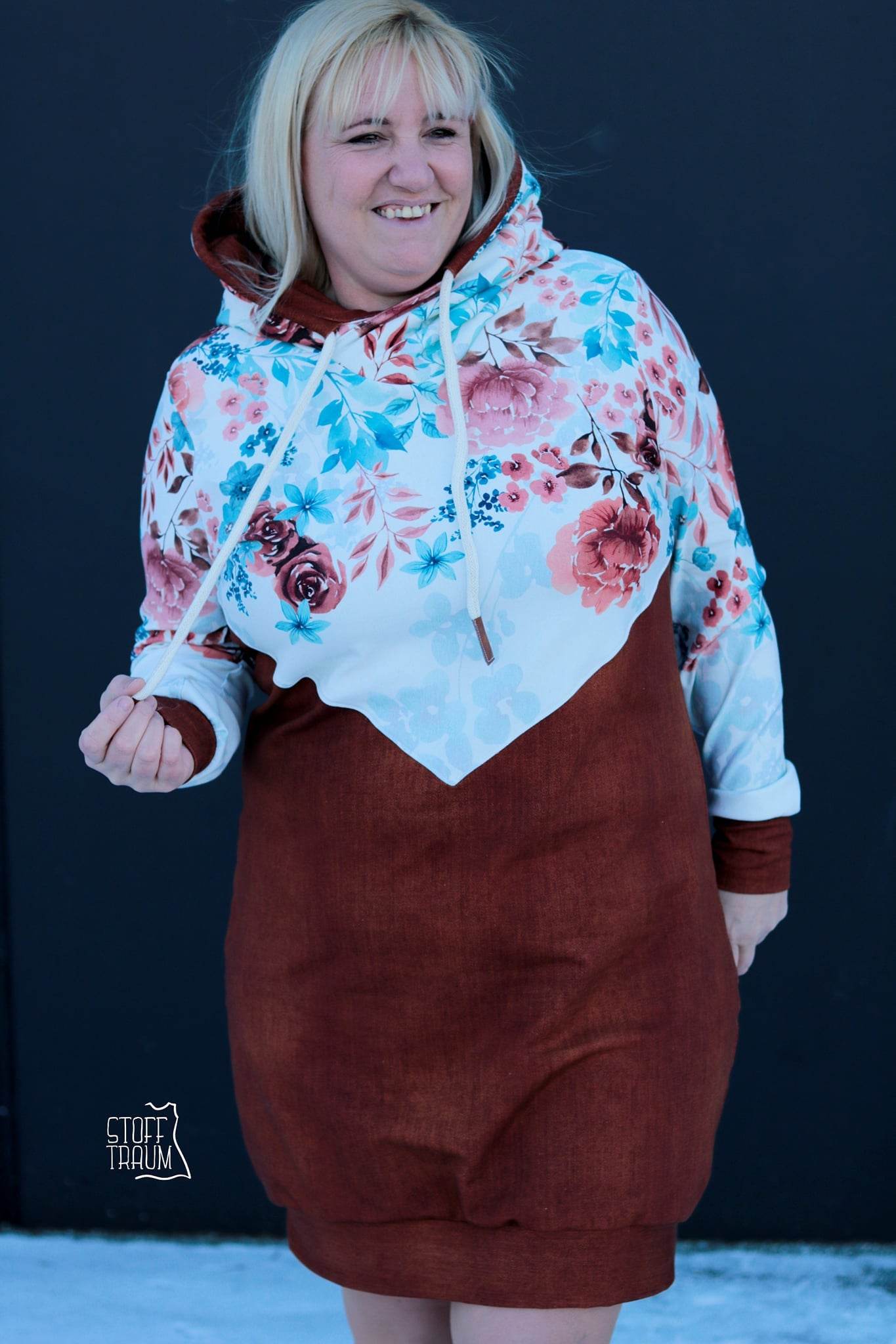 Schnittmuster Ebook Hoodiekleid UDINE Gr. 32-56 : - Sewando