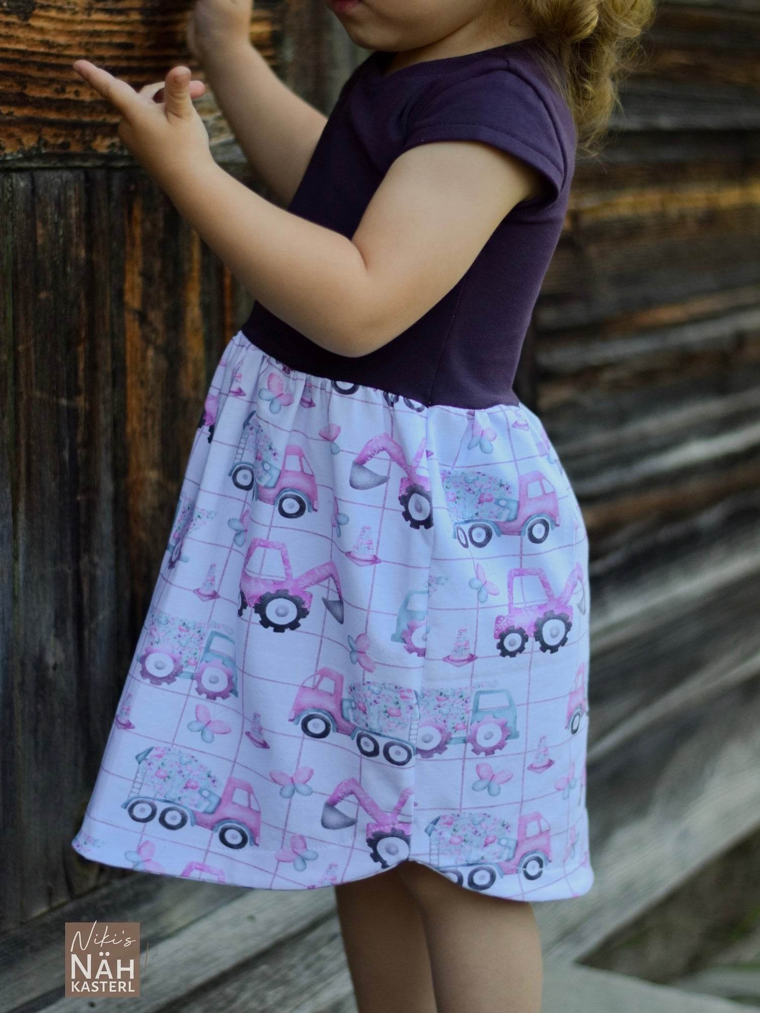 Schnittmuster Kleid / Tunika Raffsucht Gr. 80-140 - Sewando