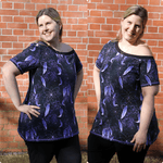 Schnittmuster Pullover/ Kleid Auria Gr. 32 bis 54 - Sewando