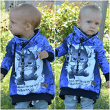 Schnittmuster Hoodie Bubble Gr. 80 bis 152 - Sewando