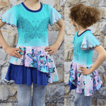 Schnittmuster Kleid AppleJuicy Gr. 80 bis 152 - Sewando