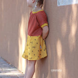 Schnittmuster timtom No.37 Sommershirt und -kleid mit "vorne-wie-hinten-Ausschnitt" Gr. 80-140