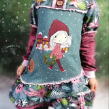 Schnittmuster Aya Pullover Kleid Gr. 80 bis 152 - Sewando