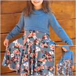 Schnittmuster Kleid Becky Gr. 80 bis 152 - Sewando