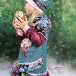 Schnittmuster Aya Pullover Kleid Gr. 80 bis 152 - Sewando