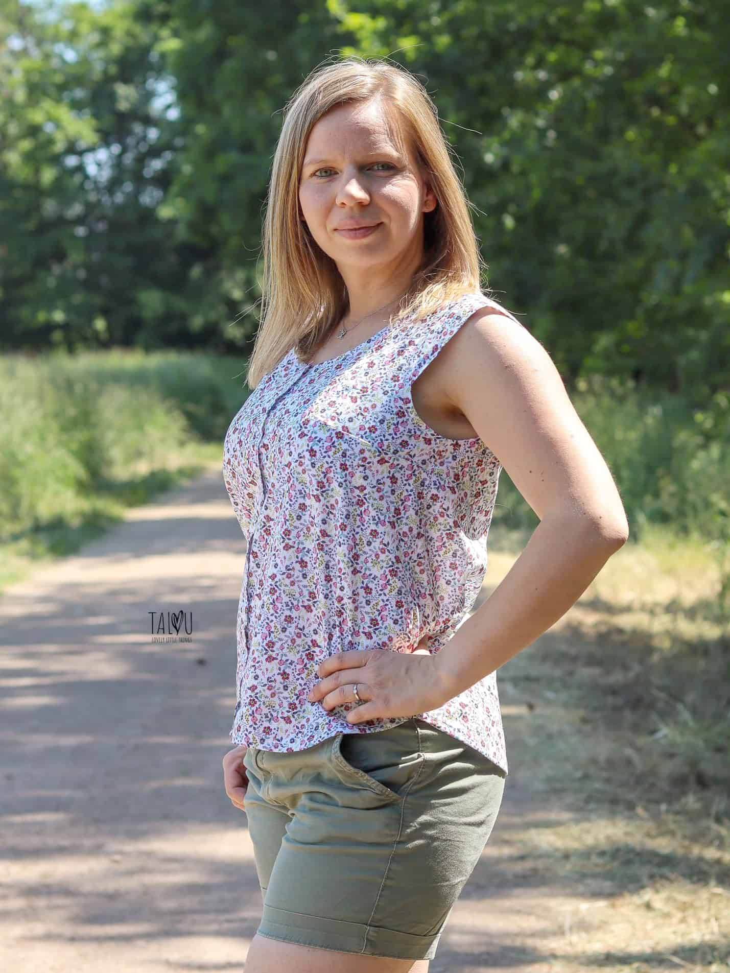 Schnittmuster Breezy Blouse 32-48 [Digital] - Sewando