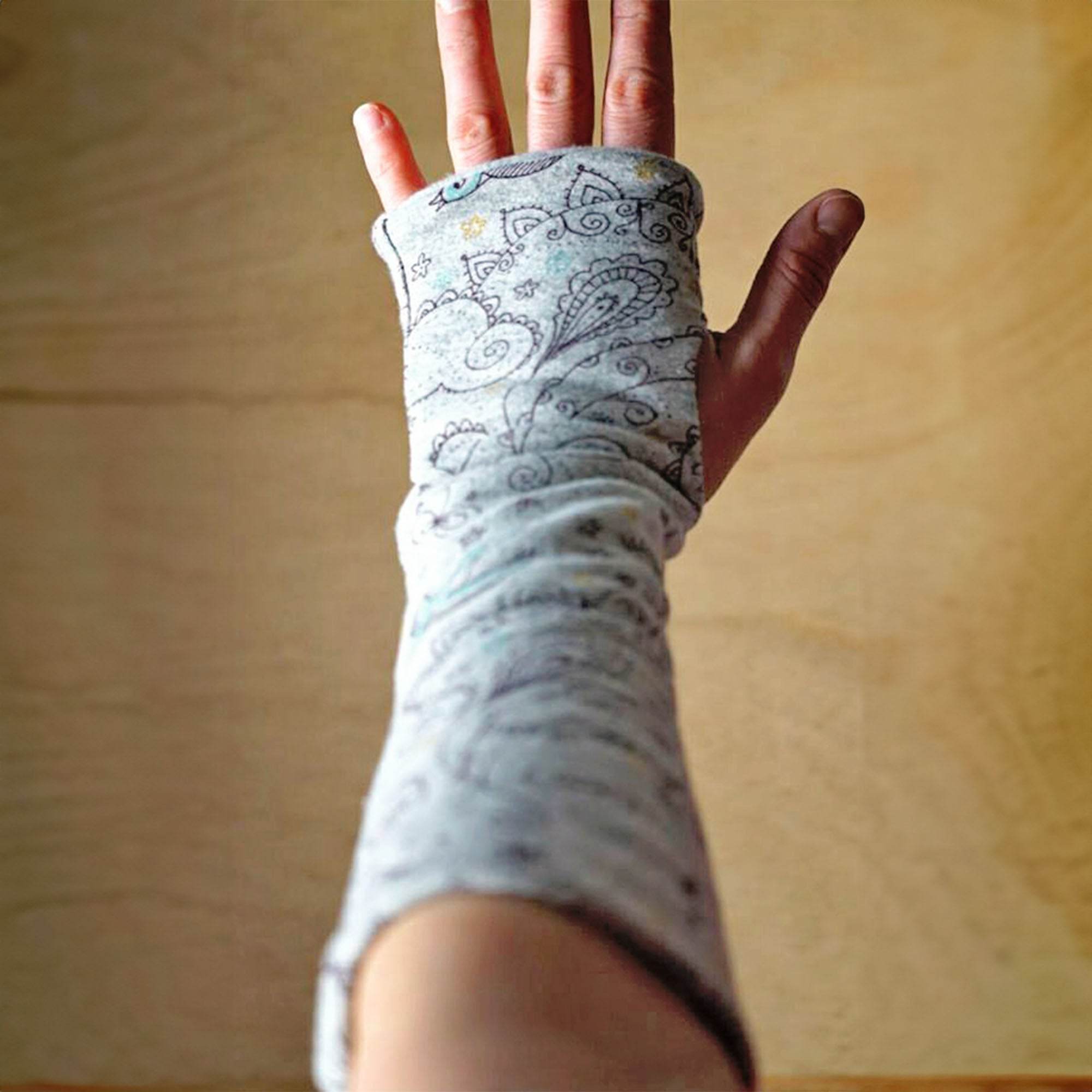Schnittmuster Armstulpen Reikä - Sewando