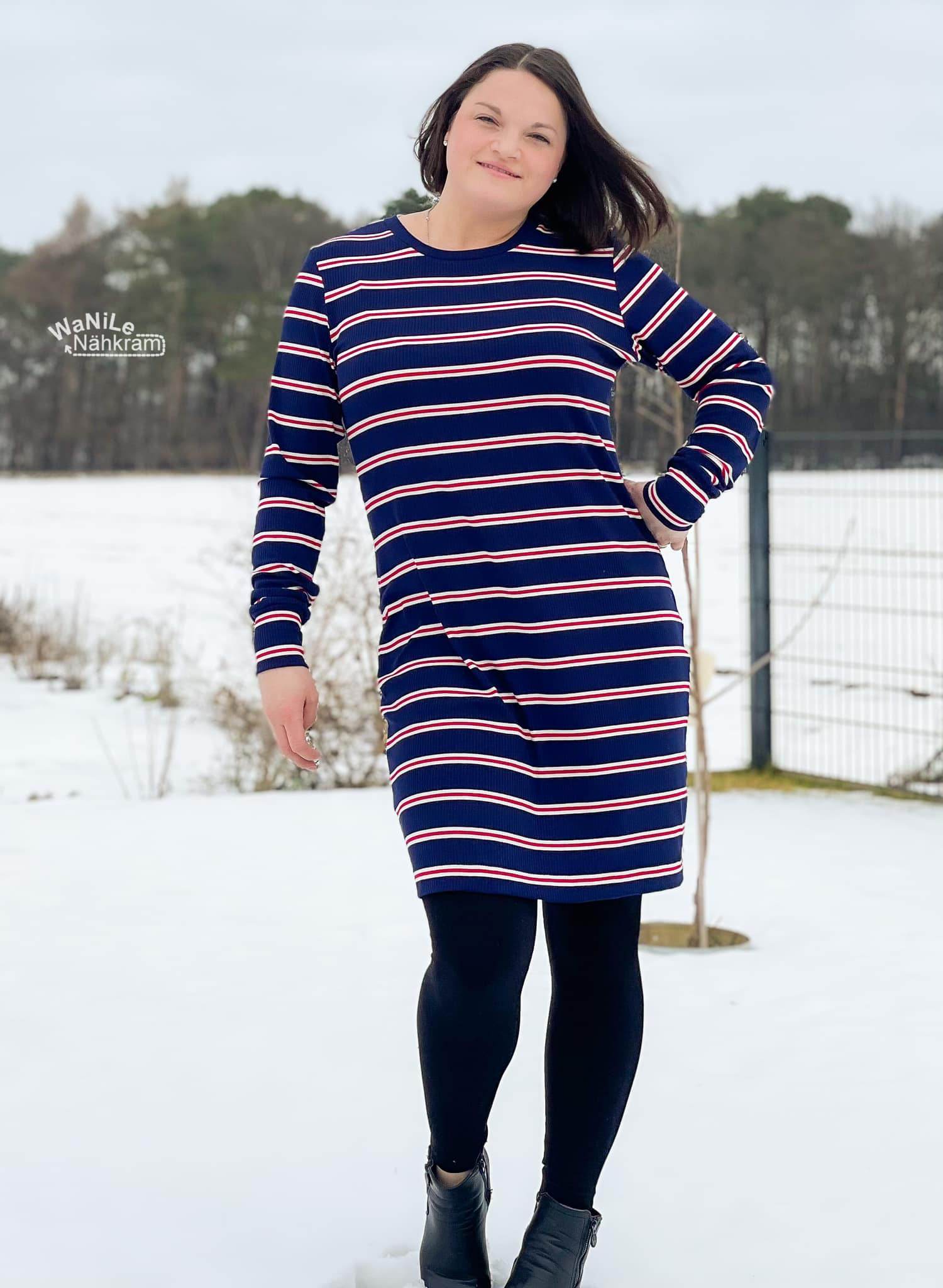 Schnittmuster Ebook Hoodiekleid UDINE Gr. 32-56 : - Sewando