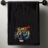 Stickdatei Tiger "Ervin" - realistisch - FÜR DUNKLE STOFFE