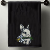 Stickdatei Applikation Osterhase Hase "Ilona"  - realistisch - FÜR HELLE & DUNKLE STOFFE