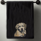 Stickdatei Applikation Golden Retriever "Muffin" - realistisch - FÜR HELLE & DUNKLE STOFFE