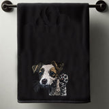 Stickdatei Applikation Jack Russel "Stella" - realistisch - FÜR HELLE & DUNKLE STOFFE