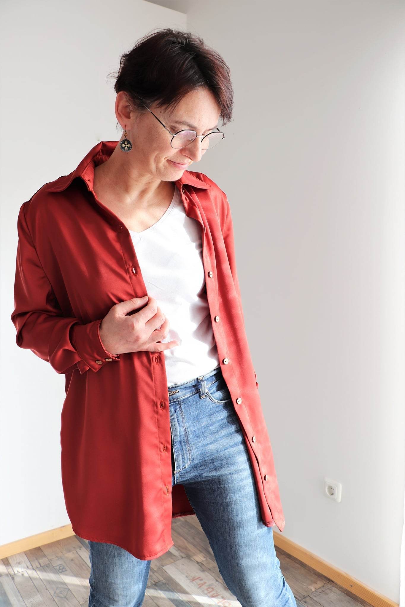 Schnittmuster Hemdbluse LIVORNO Gr. 32-48 : - Sewando