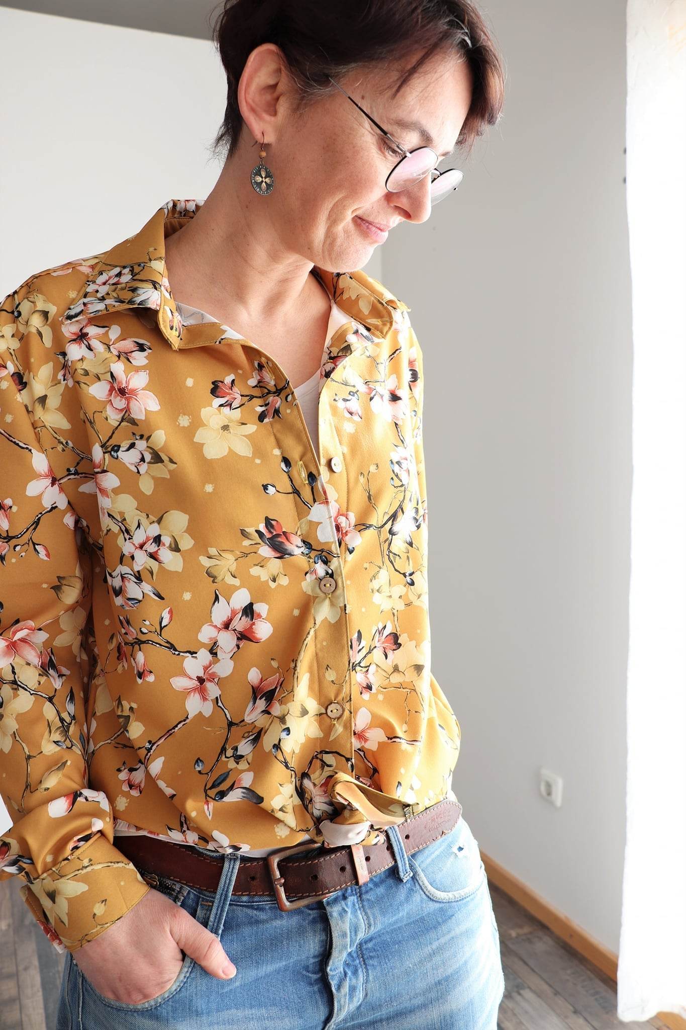 Schnittmuster Hemdbluse LIVORNO Gr. 32-48 : - Sewando