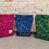 Schnittmuster Turnbeutel ELINE in 3 Varianten (35x40x10cm)