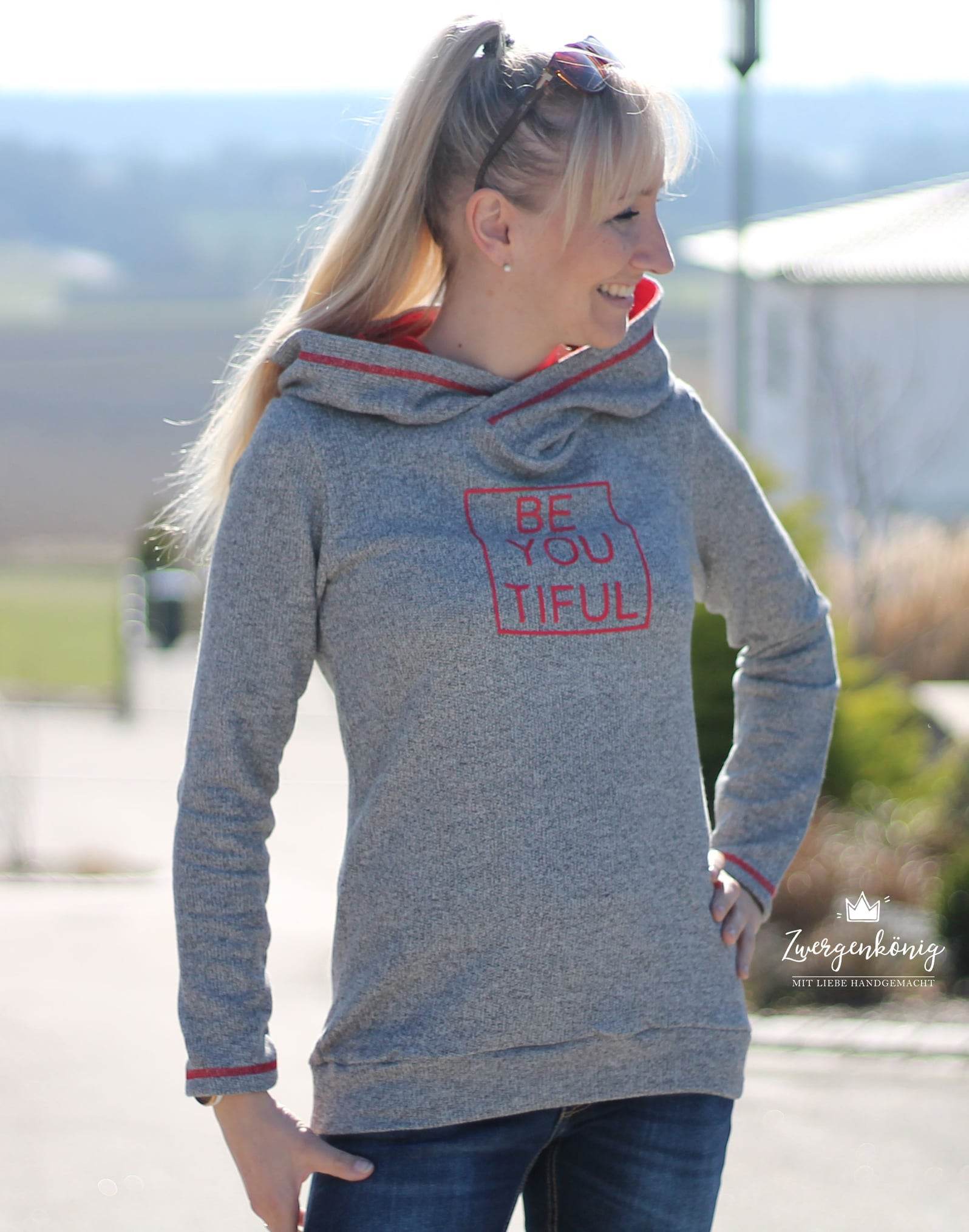 Schnittmuster Ebook Hoodiekleid UDINE Gr. 32-56 : - Sewando