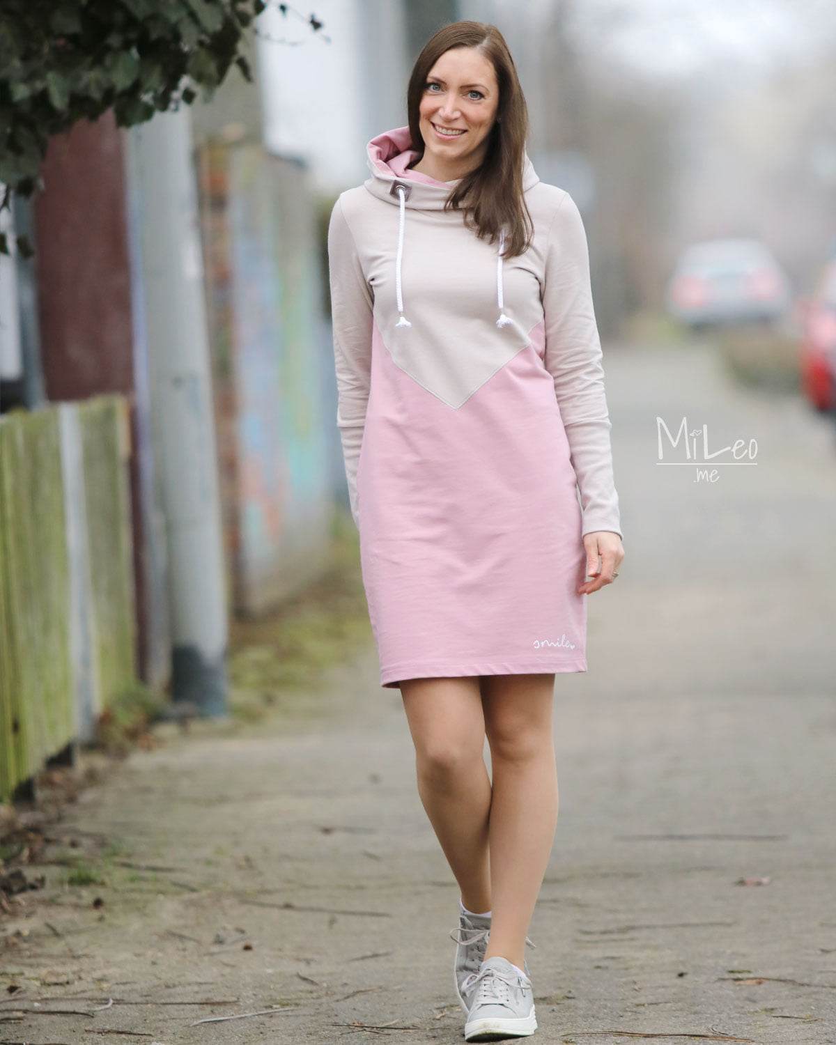 Schnittmuster Ebook Hoodiekleid UDINE Gr. 32-56 : - Sewando