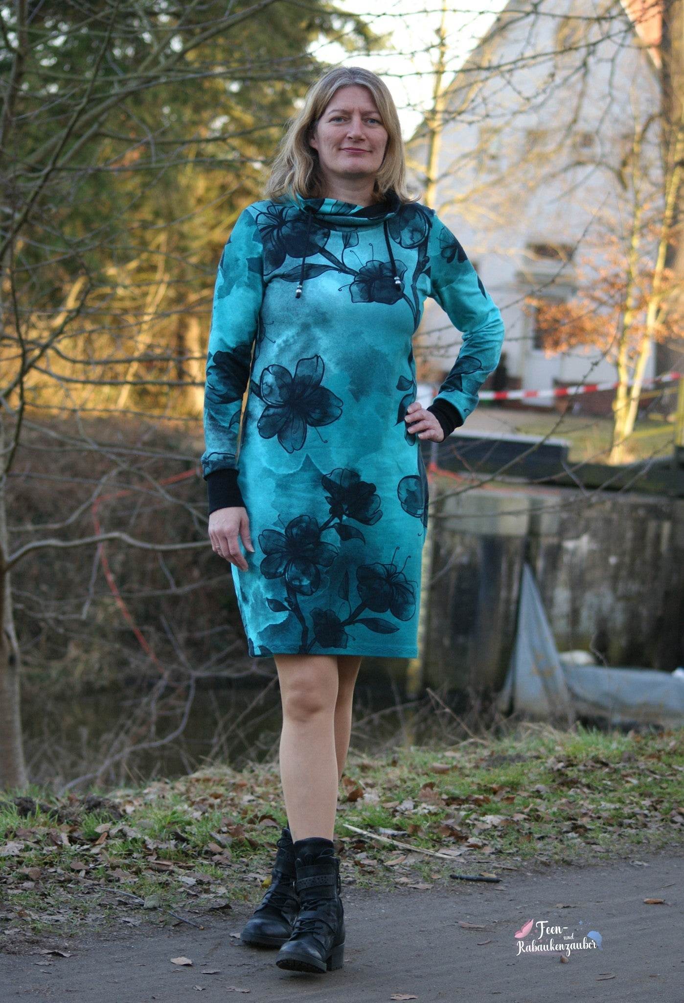 Schnittmuster Ebook Hoodiekleid UDINE Gr. 32-56 : - Sewando