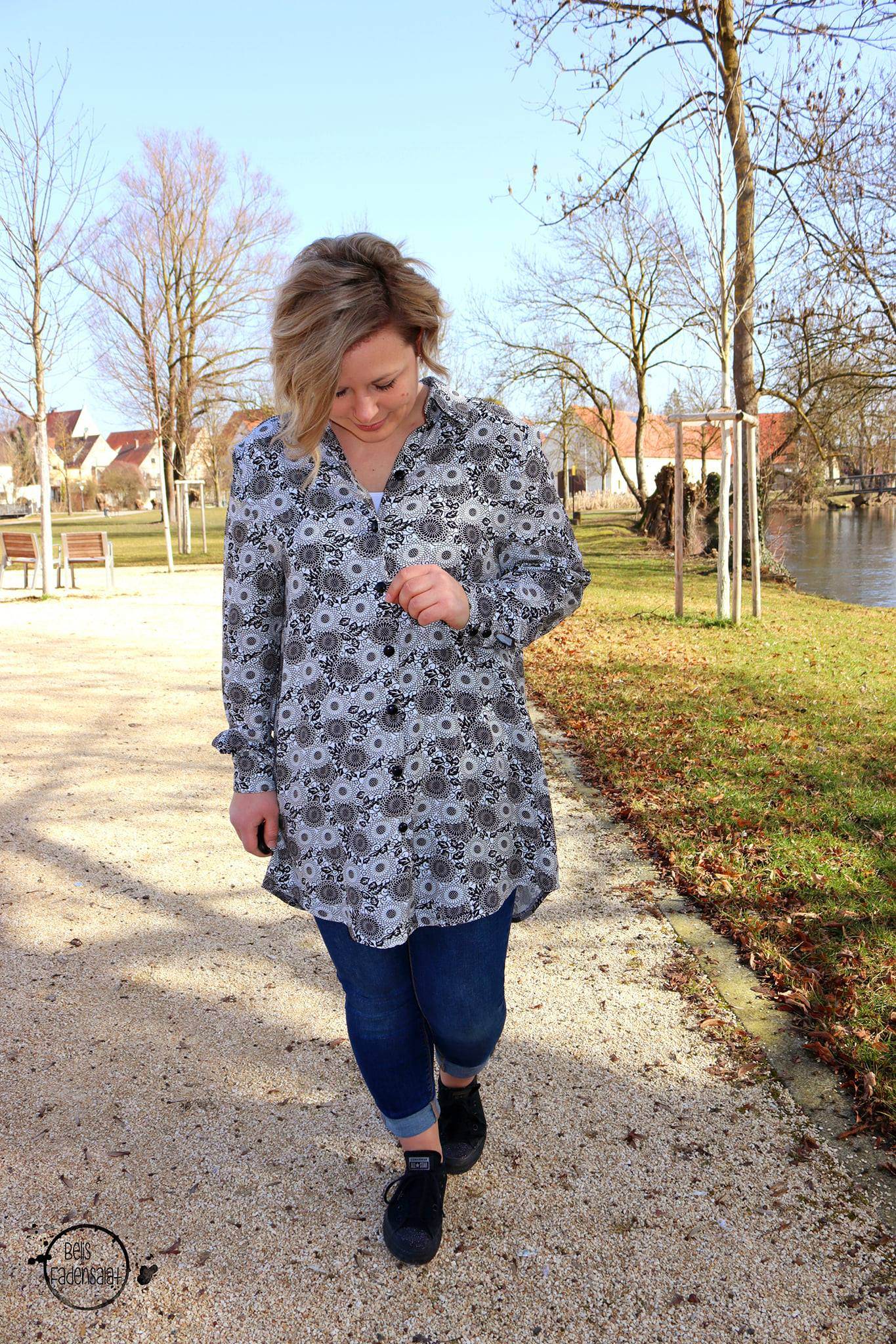 Schnittmuster Hemdbluse LIVORNO Gr. 32-48 : - Sewando