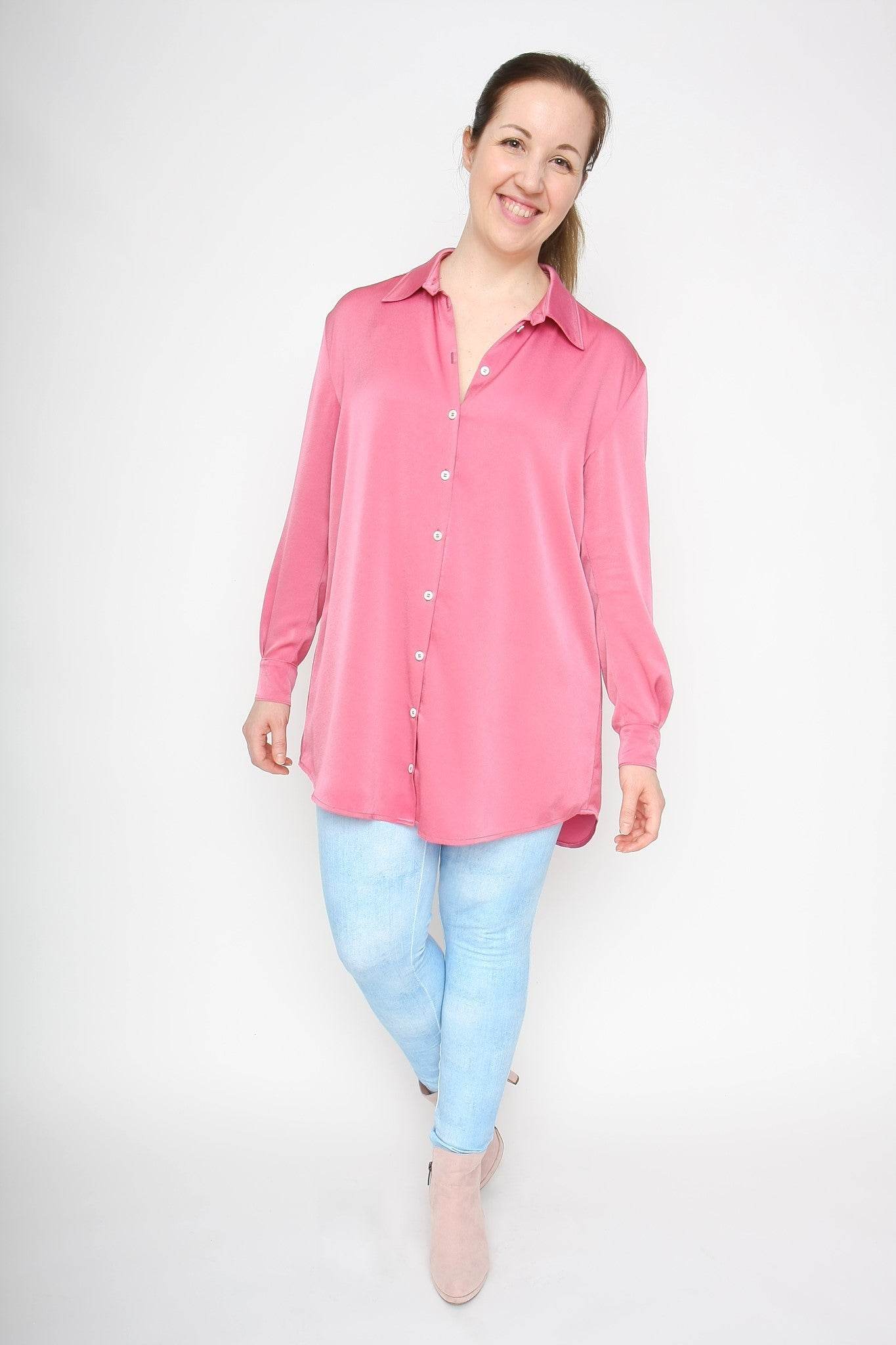 Schnittmuster Hemdbluse LIVORNO Gr. 32-48 : - Sewando