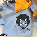 Applikationsvorlage Little Dinos - Sewando