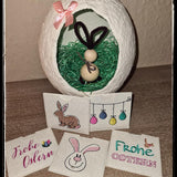 Stickdatei - Schokoladen-Hüllen "Mini Ritter Ostern - Set 1"