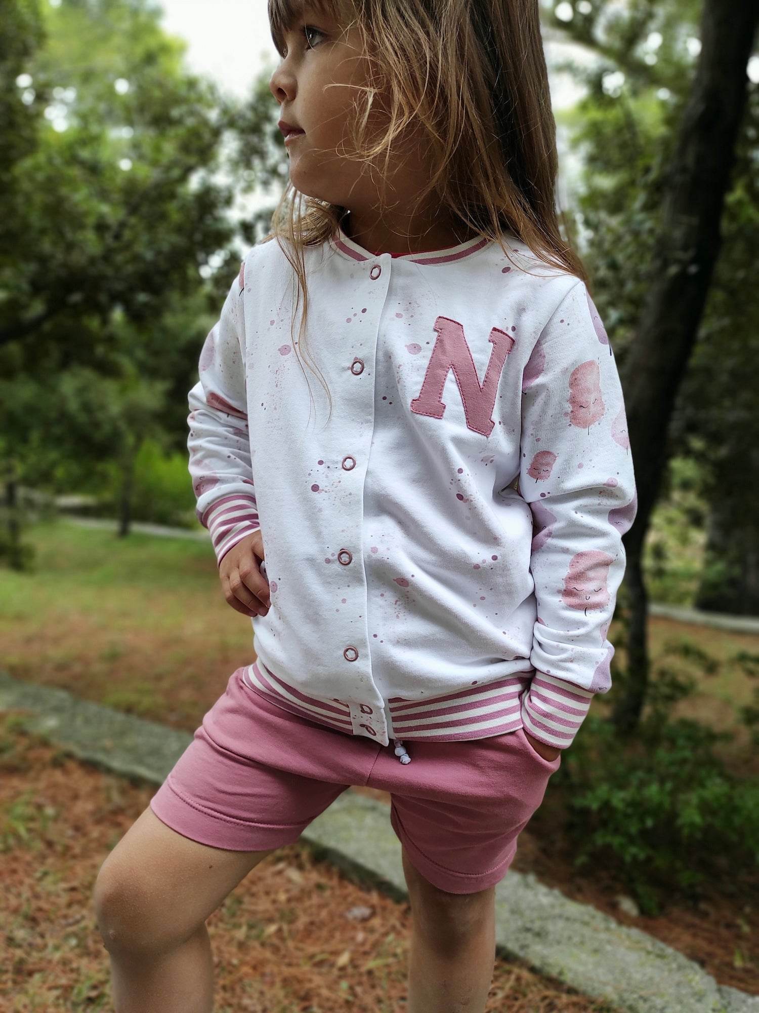 Schnittmuster Runas Jäckchen Collegejacke Gr. 50-98 - Sewando