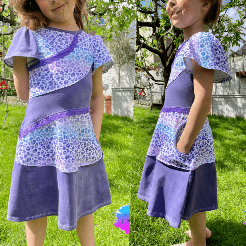 Schnittmuster Kleid Angel Gr. 80 bis 152 - Sewando