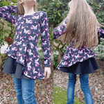 Schnittmuster Kleid AppleJuicy Gr. 80 bis 152 - Sewando