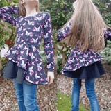 Schnittmuster Kleid AppleJuicy Gr. 80 bis 152 - Sewando