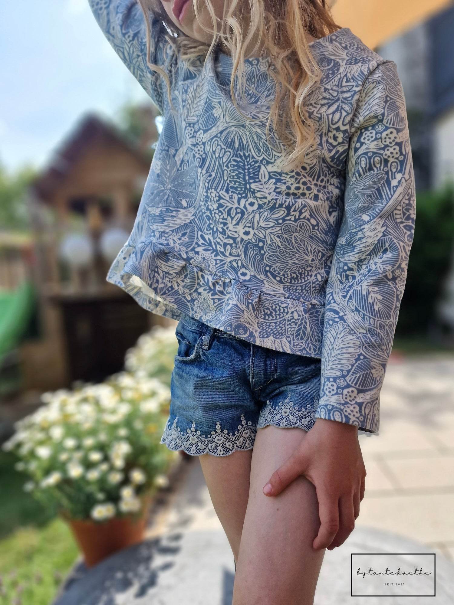 Schnittmuster Pulli / Jacke Lückenbüßer Gr. 80-140 - Sewando