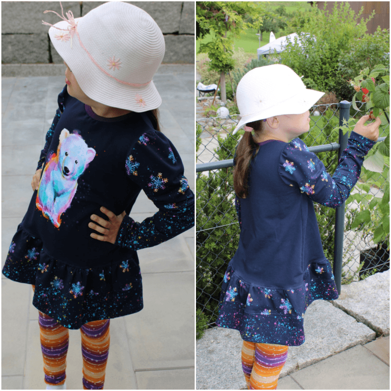 Schnittmuster Kleid Buttercup Gr. 80 bis 152 - Sewando